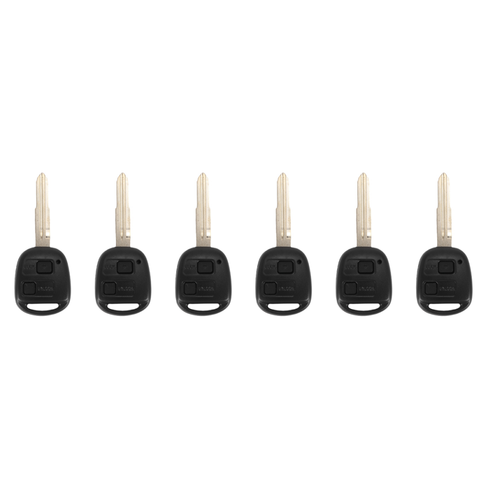 2 Bouton Coque De Cle Telecommande Pour Yaris 4852852610991