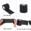 24 Rollen selbstklebende Vliesbinde, 5 cm x 4,5 m, Schwarz 3