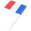 Παρτίδα 50 τμχ Mini Cure-dents Avec Drapeau - Γαλλία (Μπλε, Μπλαν, Ρουζ) 4