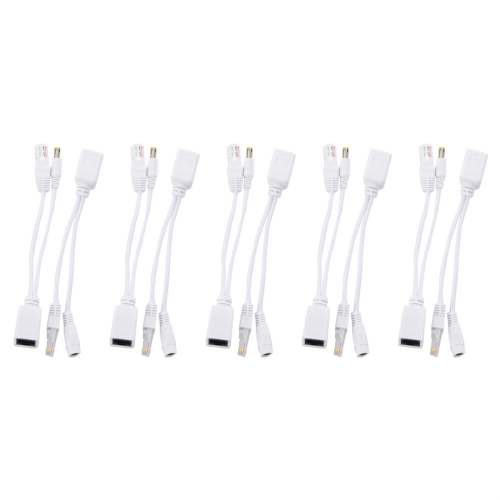 Kit adaptor PoE pasiv Power over Ethernet injector + splitter