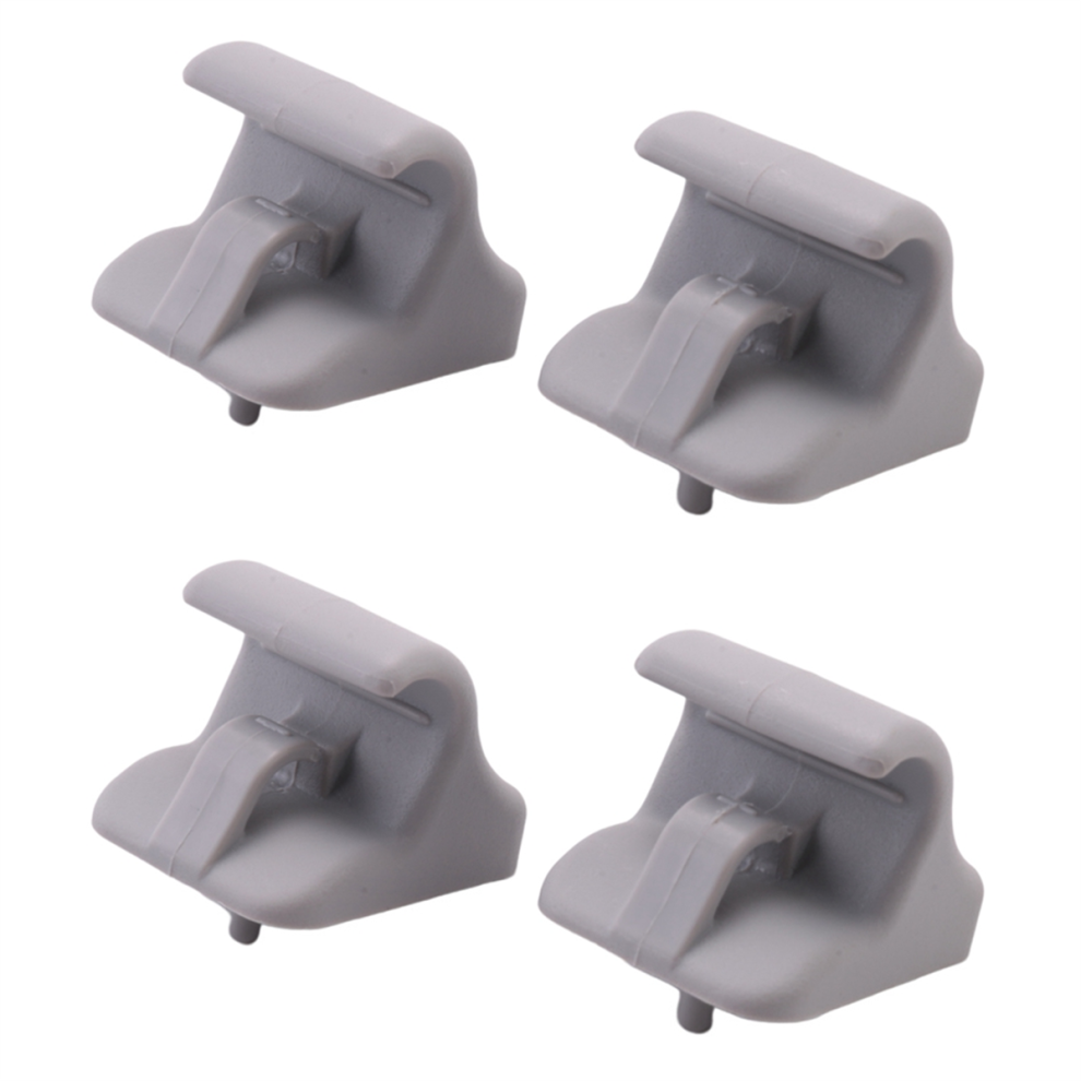 2Pcs 8523505100Om Retainer Sunvisor Clips Bracket Grey 4852852612674
