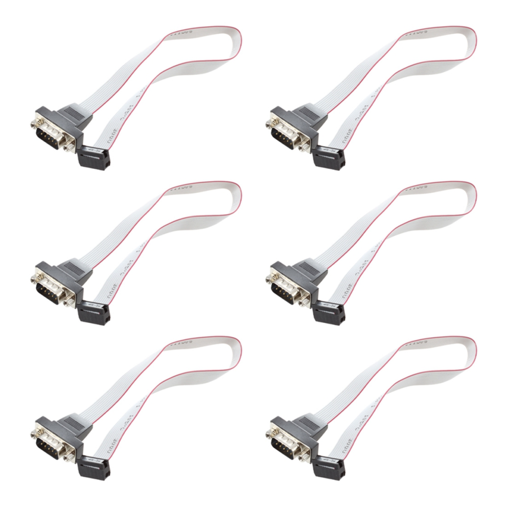 Db9 Rs232 To 10 Pin Ribbon Cable Connector Adapter 4852852611134