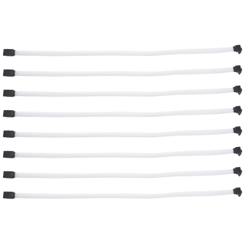 Καλώδιο δεδομένων SATA 3.0III SATA3 7 ακίδων 6Gb/s 50cm με νάιλον μανίκι (λευκό)