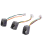 4P4C RJ9,3.5mm Smartphone Headset to RJ9 Adapter Cable Converter 4