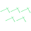 Drumsticks Nylon Stick voor Drumset Professioneel Groen 1