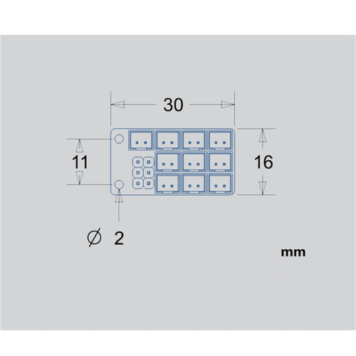 Scheda di espansione per illuminazione a LED modulo terminali Scheda di espansione per illuminazione a LED modulo terminali