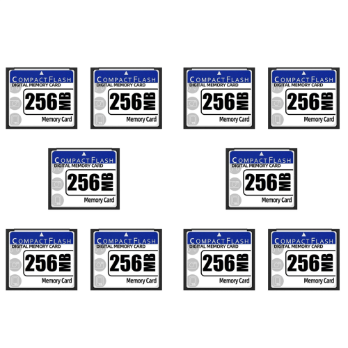 256 MB Compact Flash-minnekort for kamera, reklamemaskin