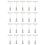 6.5 inch Height Transparent Plastic Sign Card Display Holder 1