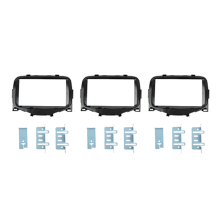 178 x 102 mm dobbel DIN bilradio stereo DVD-ramme