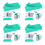 3 πάχη Πράσινη κούπα περιτύλιξης για μηχανή εξάχνωσης θερμότητας 1