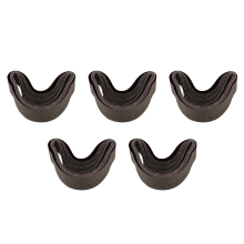 10 Stück Schleifbänder zum Schleifen und Polieren, gemischte Körnung, 50 x 686 mm