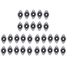 10 stuks KFL08 8mm diameter zinklegering lagerhuis FL08 K08