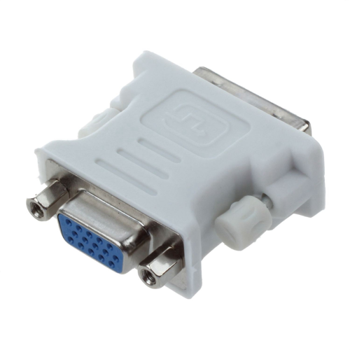 Adaptor DVI semioic (DVI - D 24 1) la mufă VGA (15 pini) 1