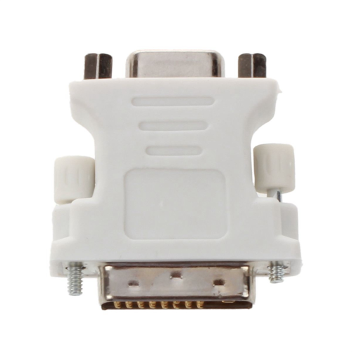 Adaptor DVI semioic (DVI - D 24 1) la mufă VGA (15 pini) 2