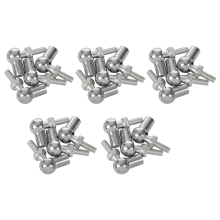 6 mm mannelijke vrouwelijke draad L-vormige kogelgewricht stangkoplagers 4 stuks