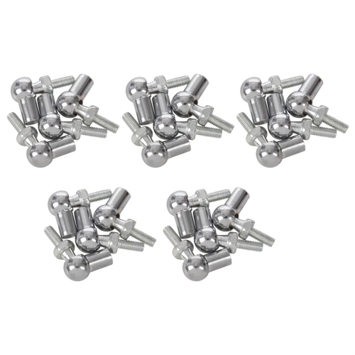 6 mm utvendig innvendig gjenge L-formet kuleledd stanglager 4 deler