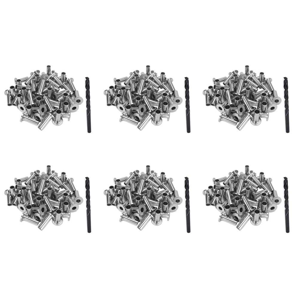 Photos - Cable (video, audio, USB) Markenlos 40 Pack T316 Protector Sleeves For 1/8 inch Wire with 1Pc Drill Bit 
