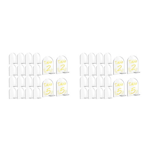 Pacote com 20 placas de acrílico em branco de 6 x 4 polegadas