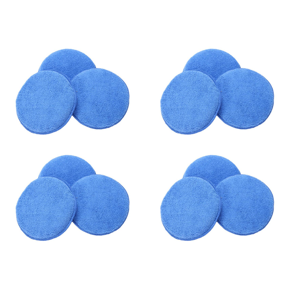 3 X Microfibre Sponge Polish Wax Applicator Pads Car Home Cleaning 4852852622222
