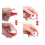 30 stuks visdobbers 1 inch, drukknopvisdobbers 7