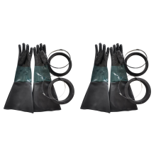 Sandstrahlhandschuhe Teile mit O-Ringen für Sandstrahlen 23,6 Zoll