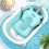 Safety Security Bath Support Cushion Foldable Soft Pillow-1 2