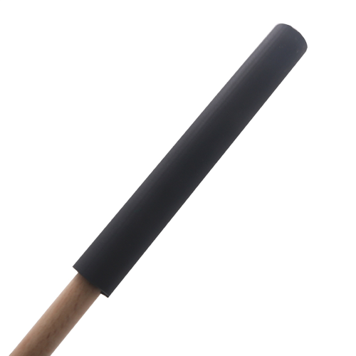 1 par de baquetas de tambor com cabeça de borracha macia 2