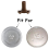 Microwave Turntable Coupler,Microwave Oven Roller Guide Support 4