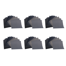1500, 2000, 2500, 3000, 5000, 7000 korns sandpapir, 12 stk.