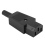Adaptor priză IEC 320 C13 cu 3 pini, 5 bucăți 6