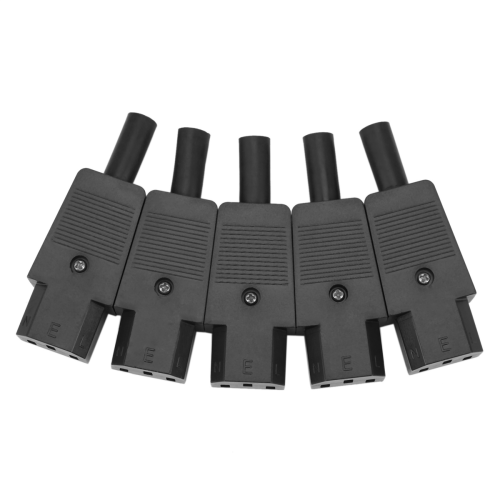 Adaptor priză IEC 320 C13 cu 3 pini, 5 bucăți 1