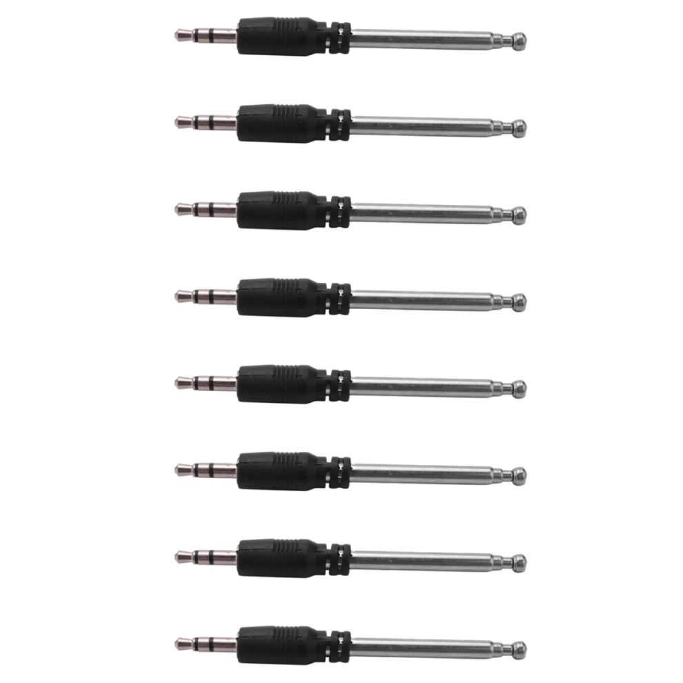Radio Antenna 3.5Mm 4 Sections Telescopic Fm Antenna Radio Black 4852852627074