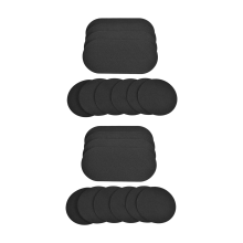 10er-Pack Bassdrum-Patches, Pedal-Patches und Drum-Pads,