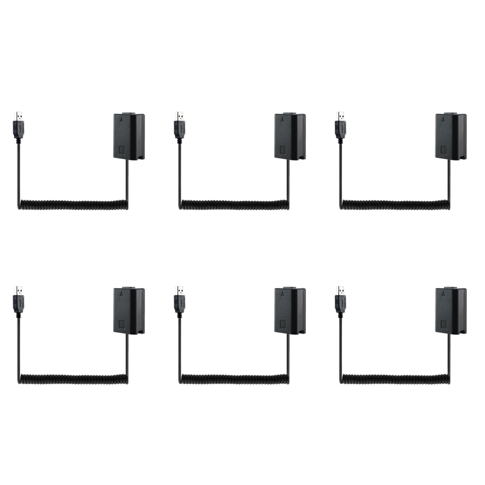 Câble de charge USB NP-FW50 pour batterie factice A7 et A7R