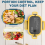 Bento Box Δοχείο Γεύματος Ενηλίκων, Δοχείο Γεύματος Διπλής Επίστρωσης 1200ML 5
