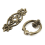 10Pcs Kitchen Cabinet Dresser Door Drawer Ring Pull (Antique Brass) 6