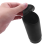 Mini Trash Can with Lid for Car Cup Holder Washable(Black) 4
