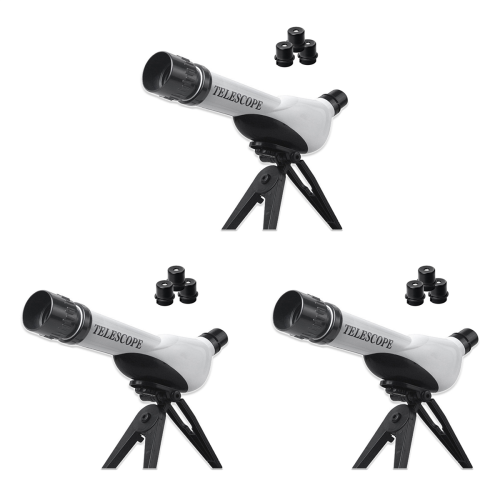 Telescópio astronômico infantil HD com câmera e multiocular