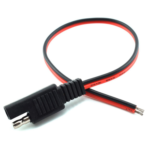2 Pcs SAE Verlängerung Kabel 10A Solar Batterie Panel SAE Draht 1Ft/30cm 2