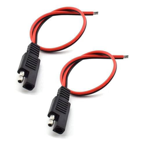2 Pcs SAE Verlängerung Kabel 10A Solar Batterie Panel SAE Draht 1Ft/30cm 1