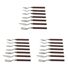 7-teiliges Ölgemälde-Messer-Set, Ölgemälde-Schaufel, Ölgemälde-Palette