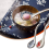 4 Pieces Asian Retro Chinese Ceramic Rice Spoons Curved Handle 3