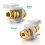 Banana Jack Binding Post Jack Insert 2 paar/4-pack 5