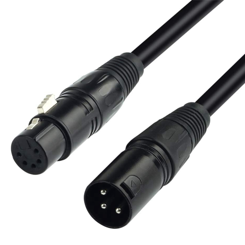 XLR Αρσενικό 3 ακίδων σε XLR Θηλυκό 5 ακίδων για φωτισμό σκηνής μικροφώνου 1