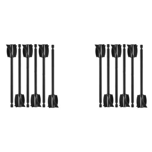Mélangeur de résine époxy, accessoire pour perceuse, réutilisable (6 pièces)