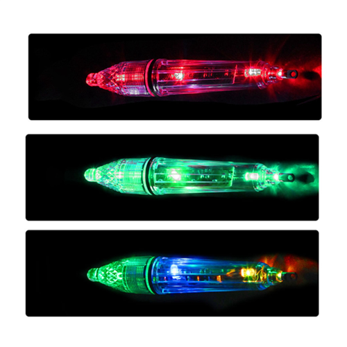 LED-blinkende lys, mini undervannslys, grønt