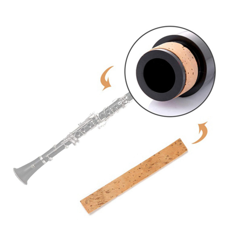 27Pcs Clarinet Instrument Replacement Kit, Include 10 Cork and 17 Pad 1