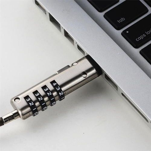 4 Digital Universal Lock USB Laptop Security Cable Lock for Computer 1