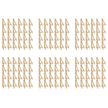 24 stuks 12,7 cm mini houten displaystandaards, ezels en tafelstandaards