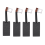 4Pc for Club Car EZ GO Generator Brushes and Screw Set 2